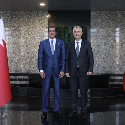 Bakan Bolat, Katarlı mevkidaşı ile görüştü: Ticaret hacminde 5 milyar dolar hedefi