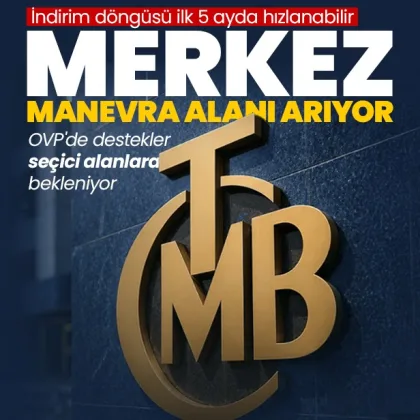 Merkez Bankası manevra alanı arıyor: Faiz indirim döngüsü ilk 5 ayda hızlanabilir