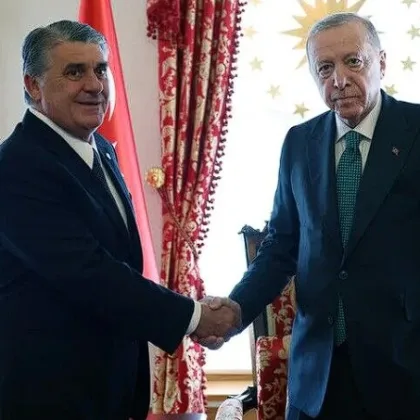 Dolmabahçe’de futbol zirvesi: 4 kulübün başkanları Cumhurbaşkanı Erdoğan’la görüştü