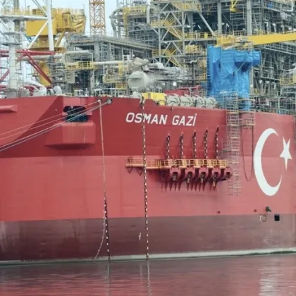 Karadeniz gazında yeni dönem: Osman Gazi Platformu ekimde göreve başlayacak