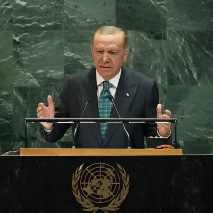 Erdoğan'dan dünyaya BM'de reform ve Gazze çağrısı: 5 ülkenin keyfine bağlı yapı adil değil Erdoğan'dan dünyaya BM'de reform ve Gazze çağrısı: 5 ülkenin keyfine bağlı yapı adil değil