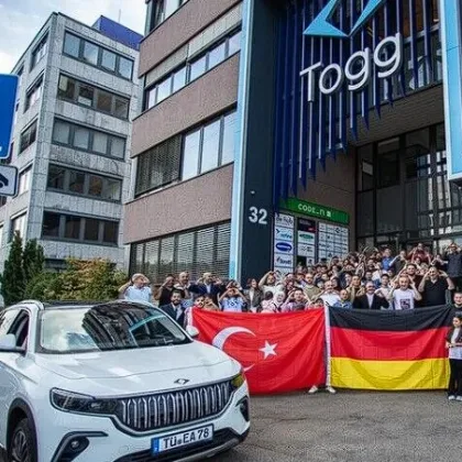Togg sahiplerinden Almanya'da gövde gösterisi: Hedef en büyük otomobilseverler derneği