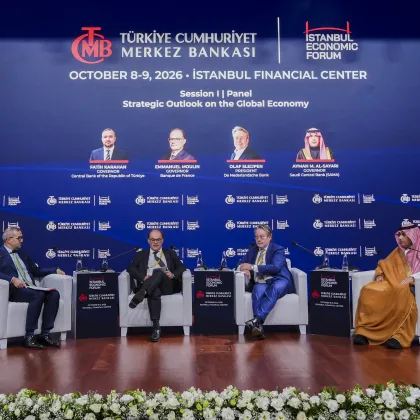 İstanbul'da ekonomi zirvesi: Dünyanın dört bir yanından merkez bankası başkanları bir araya geldi