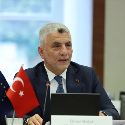 Bakan Bolat'tan Gümrük Birliği mesajı: Bazı alanlarda ilerleme kaydedildi