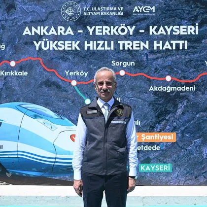 Ankara-Kayseri arası 1 saat 45 dakikaya düşüyor: Hızlı tren hattında sona doğru