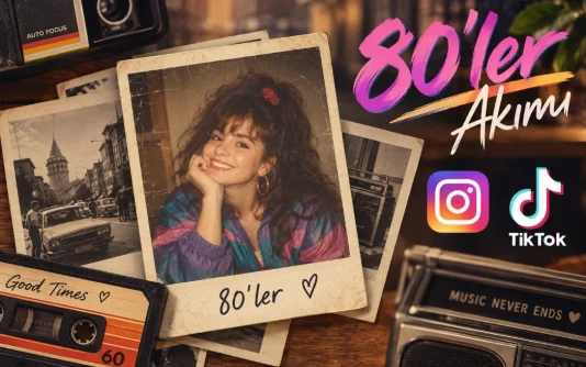 80'ler akımı prompt: Instagram TikTok 80'ler akımı nasıl yapılır?
