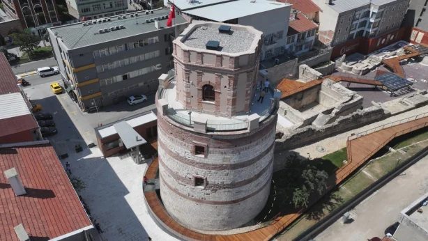 Edirne'deki Makedon Kulesi restorasyonu tamamlandı! Edirne'deki Makedon Kulesi restorasyonu tamamlandı!