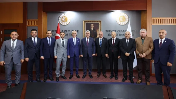 Bakan Bolat, ATO Başkanı Baran ile bir araya geldi: Görüşmede öne çıkan 4 başlık Bakan Bolat, ATO Başkanı Baran ile bir araya geldi: Görüşmede öne çıkan 4 başlık
