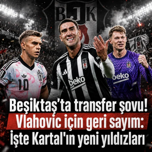 Beşiktaş transfer haberleri son dakika: Vlahovic için geri sayım! İşte Kartal’ın yeni transferleri