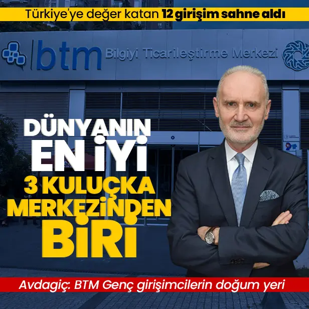 BTM dünyanın en iyi 3 kuluçka merkezinden biri! İTO Başkanı Şekib Avdagiç: Genç girişimcilerin doğum yeri