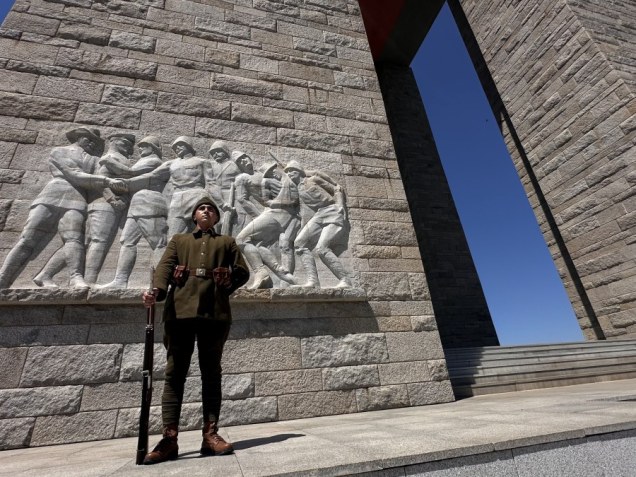 57. Alay Çanakkale ruhunu yeniden yaşatıyor 57. Alay Çanakkale ruhunu yeniden yaşatıyor