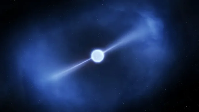 MeerKAT teleskobu  'Mavi Gözlü Pulsar'dan radyo sinyalleri yakaladı