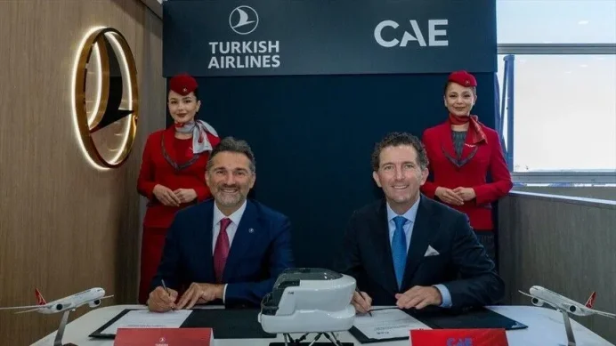Pilot eğitim kapasitesi artıyor: THY ve CAE arasında geniş kapsamlı simülatör anlaşması