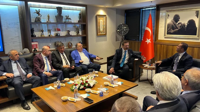 TOBB Başkanı Hisarcıklıoğlu Balıkesir'de açılış programına katıldı!