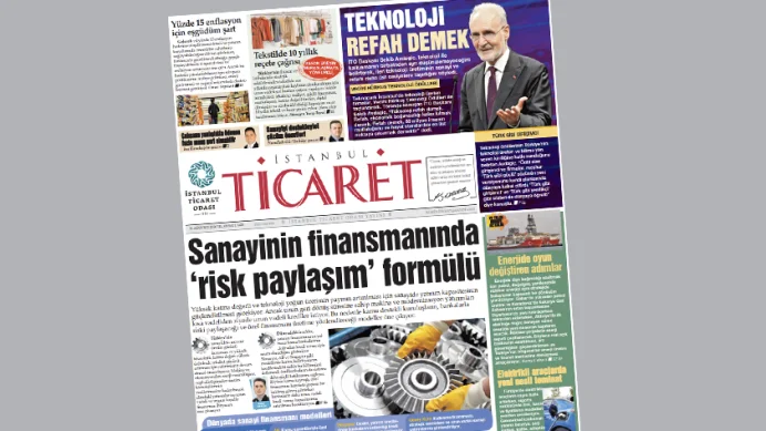 İstanbul Ticaret Gazetesi'nin 3423. sayısı yayımlandı! İstanbul Ticaret Gazetesi'nin 3423. sayısı yayımlandı!
