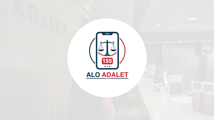 ALO ADALET 135 DEVREYE GİRİYOR ALO ADALET 135 DEVREYE GİRİYOR