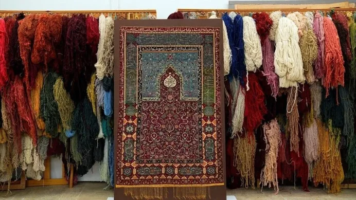 500 yıllık saray seccadeleri sergilenecek