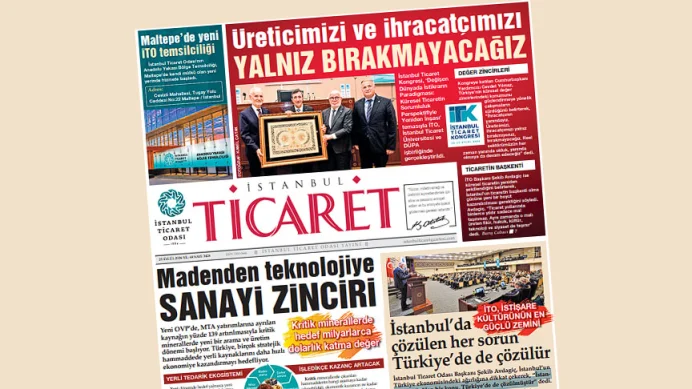 İstanbul Ticaret Gazetesi'nin 3428. sayısı yayımlandı!