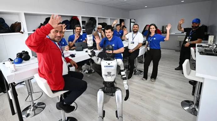 TEKNOFEST'te robot Civan ilgi odağı oldu