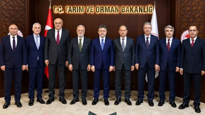 Bakan Yumaklı şeker sektörünün temsilcileriyle bir araya geldi
