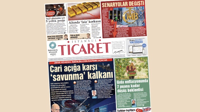 İstanbul Ticaret Gazetesi'nin 3416. sayısı yayımlandı! İstanbul Ticaret Gazetesi'nin 3416. sayısı yayımlandı!