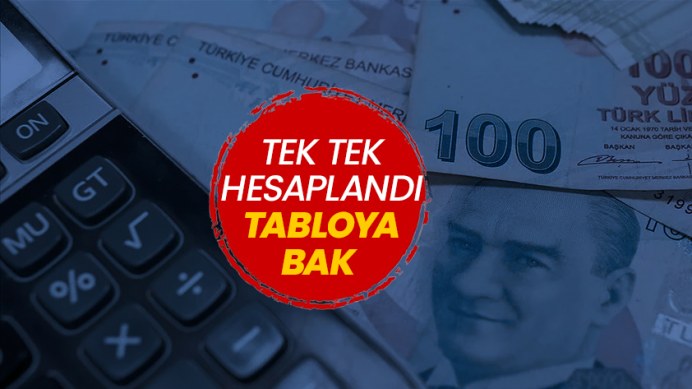20000, 21000, 22000, 23000 24000 25000 TL emekli maaşı ne kadar oldu?