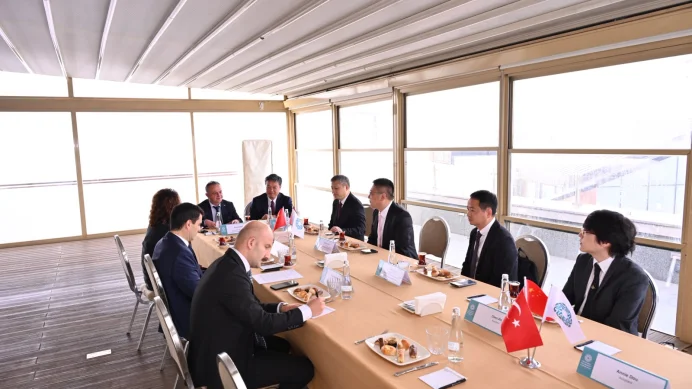 Çin Hangzhou heyetinden işbirliği ziyareti
