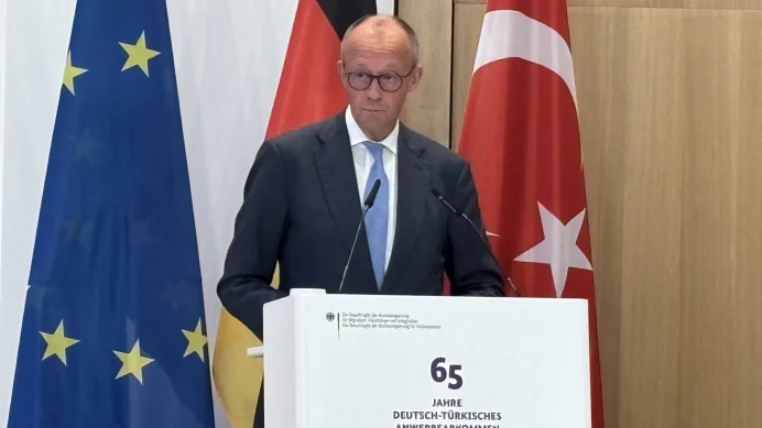 Almanya Başbakanı Merz: 'Refahımızın altyapısını Türkler oluşturdu' Almanya Başbakanı Merz: 'Refahımızın altyapısını Türkler oluşturdu'