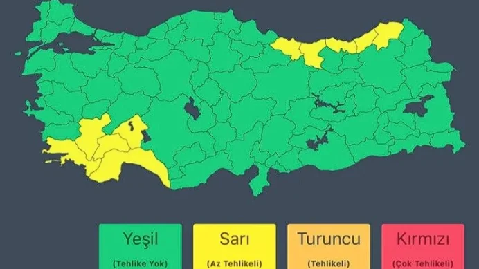 SON DAKİKA: Meteoroloji uyardı! 10 ilde kuvvetli sağanak bekleniyor