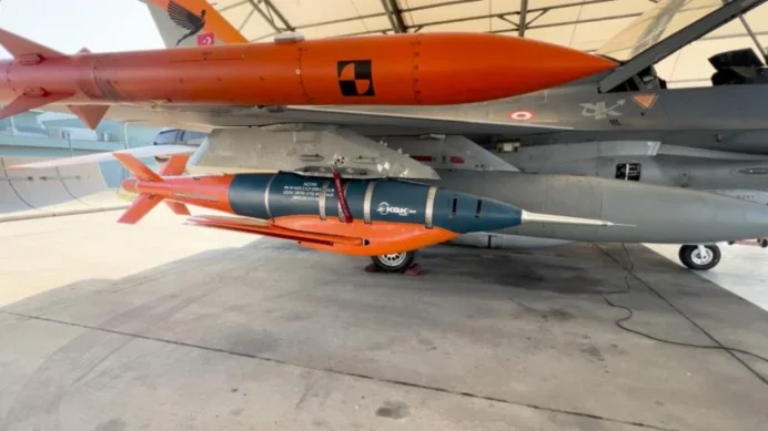 Güvenli bölgeden taarruz kabiliyeti: KGK-84 Kanatlı Güdüm Kiti ilk atış testini başarıyla geçti