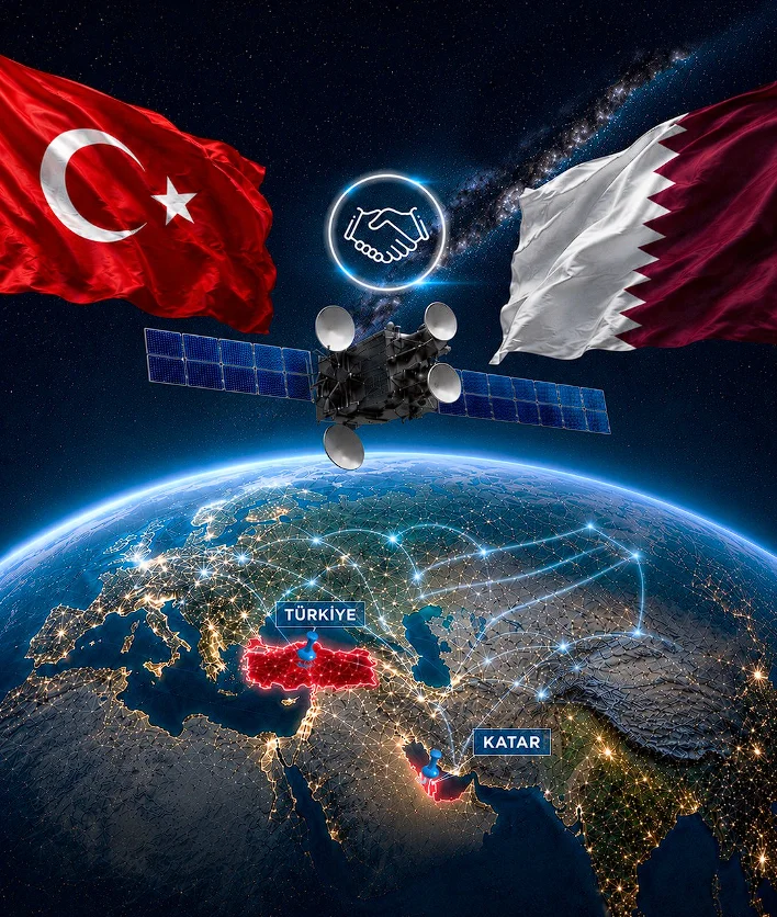 Türkiye ve Katar’dan uzayda stratejik ortaklık: Türksat-Biruni geliyor