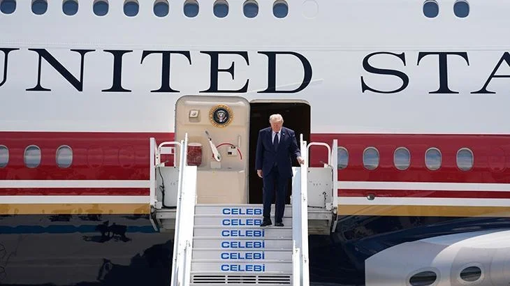 Son dakika: ABD Başkanı Trump, Ankara'ya indi! Gözler tarihi NATO Zirvesi'nde