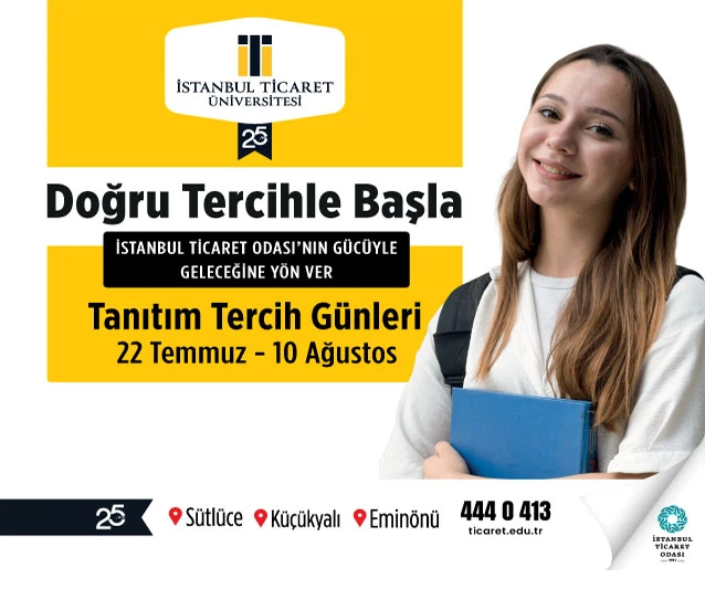İstanbul Ticaret Üniversitesi Lisans Reklam